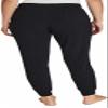 Eddie Bauer Womens 2 Pack Fleece Lounge Joggers (Small, Black/Heather Olive) view 3