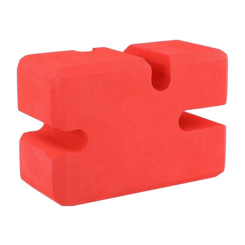 AMLESO Anti-Slip Bench Press Block, Improve Single Training Helper Assistant Foam, Fitness Workout Exercising Equipment Accessories, L