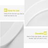 HANABASS Golf Putting Hole Cups Ring: Training Aid Accessories Outdoor Equipments Putting Cup Rings Trainer White 3Pcs view 4