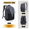 35L Basketball Backpack Large Sports Bag with Separate Ball compartment, for Basketball Soccer Volleyball Swim Gym (Light Blue) view 2