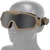 YBJMSFA Tactical Goggles with Fan Anti Fog and 2 Lens,Airsoft Shooting Glasses view 1