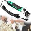 XYEJL 850W Goat Shears, Professional Electric Animal Grooming Shears, 6 Speeds Heavy Duty Farm Livestock Haircut, for Sheep Goat Alpacas Thick Coat and Heavy Duty Animals,Green-110V view 1