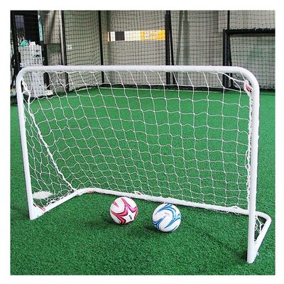 Soccer Goal Folding Three-Person Football Goal, Adult Children's Backyard, Kindergarten Football Training Network (Size : 180x120x80cm)