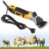 XYEJL 850W Goat Shears, Professional Electric Animal Grooming Shears, 6 Speeds Heavy Duty Farm Livestock Haircut, for Sheep Goat Alpacas Thick Coat and Heavy Duty Animals,Yellow-110V view 1