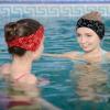 4 Pieces Swimming Headband Swimming Ear Band Adjustable Swim Headband Keeping Water Out Ear Protection for Kids Adults Surfing Bathing Kayaking (Delicate Style) view 2