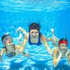 4 Pieces Swimming Headband Swimming Ear Band Adjustable Swim Headband Keeping Water Out Ear Protection for Kids Adults Surfing Bathing Kayaking (Delicate Style) view 4