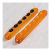 Wall Mounted Pool Stick Holder with Cue Clips, Wooden Table Pool Cue Rack That Can Hold 6 Billiard Cues, Pool Table Accessories view 1