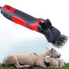 XYEJL 850W Goat Shears, Professional Electric Animal Grooming Shears, 6 Speeds Heavy Duty Farm Livestock Haircut, for Sheep Goat Alpacas Thick Coat and Heavy Duty Animals,Red-220V view 1