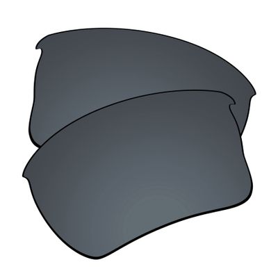 EZReplace Lenses Replacement for Oakley Quarter Jacket OO9200 Sunglasses (AR Polarized Lenses) - Fits Oakley Quarter Jacket Frame (Updated Polycarbonate AR Coated Mirror Black)