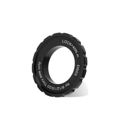 Centerlock Lockring, Rust Resistant Anti Deformation Universal Aluminum Alloy Centerlock Lock Cover Ring Disc Rotor Lockring Bike Accessory Centerlock Rotors Tool for Bike MountainBlack