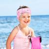 4 Pieces Swimming Headband Swimming Ear Band Adjustable Swim Headband Keeping Water Out Ear Protection for Kids Adults Surfing Bathing Kayaking (Unicorn Style) view 2