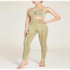 Leggings for Women Tummy Control Yoga Pants for Sports Workout (L(6), Greeen) view 3
