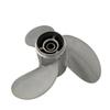 ARKDOZA Propeller 8 1/2x8 1/2 Fit for Mercury Outboard 5HP-6HP 3 Blades Stainless Steel Prop SS 12 Tooth Propel RH OEM NO: 48-897618A10 8.5x8.5 view 4