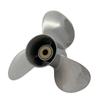 ARKDOZA Propeller 9 1/4x10 Fit for Suzuki Outboard 9.9HP-15HP 3 Blades Stainless Steel Prop SS 10 Tooth Propel RH OEM NO: 58100-93733-019 9.25x10 view 3