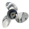 ARKDOZA Propeller 14 1/2x15 Fit for Yamaha Outboard 150HP-300HP 3 Blades Stainless Steel Prop SS 15 Tooth Propel RH OEM NO: 68F-45970-10-00 14.5x15 view 3