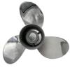ARKDOZA Propeller 14 1/2x15 Fit for Mercury Outboard 60HP-125HP 3 Blades Stainless Steel Prop SS 15 Tooth Propel RH 14.5x15 view 1