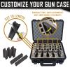 5 Pistol 18 Magazine DORO Gun Case with Digital Camo Custom Foam Insert - Waterproof, Heavy Duty - Tactical Firearms and Ammunition Holder, 18 x 14 x 7-Inches view 4
