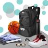 WOLT | Basketball Backpack Large Sports Bag with Separate Ball Holder & Shoes Compartment, Best for Basketball, Soccer, Volleyball, Swim, Gym, Travel(Black) view 2