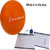 BIO Sports Water Resistance Ball for Full Body Low Impact Pool Workout (Orange) view 2