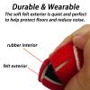 RMAMSCOV Tennis Balls for Walkers 4 Pack, RMASCOV Precut Tennis Balls for Walkers,Walker Balls Tennis Ball for Chair Legs (Red) view 4