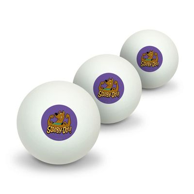 GRAPHICS & MORE Scooby-Doo Flex Novelty Table Tennis Ping Pong Ball 3 Pack