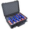 5 Pistol 18 Magazine DORO Gun Case with American Flag Custom Foam Insert - Waterproof, Heavy Duty - Tactical Firearms and Ammunition Holder, 18 x 14 x 7-Inches view 1