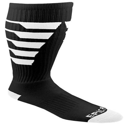 Epic Adult Fancy Stripes - Cute Novelty Fun Design Kneehigh/Otc Socks Pair Black/White (MEDIUM) SOCK SIZE PR