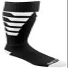 Epic Adult Fancy Stripes - Cute Novelty Fun Design Kneehigh/Otc Socks Pair Black/White (MEDIUM) SOCK SIZE PR view 1