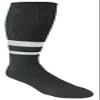 Epic Adult Black/White Soccer Referee Pro Kneehigh/Otc Socks Pair (MEDIUM) SOCK SIZE PR view 1