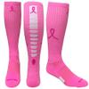 Epic Adult Breast Cancer Pink Ribbon Hero Kneehigh/Otc Socks Pair (MEDIUM) SOCK SIZE PR view 1