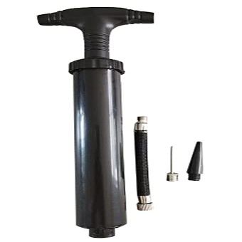 Epic 10" Dual-Action Hand Air Ball Pump with Needle Black