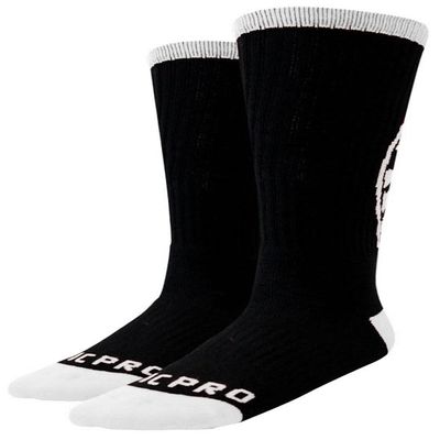 Epic Youth Tiger Striped Calf - Cute Novelty Fun Design Kneehigh/Otc Socks Pair Black/White (SMALL) SOCK SIZE PR