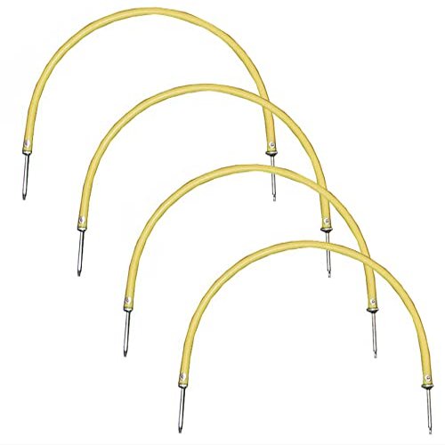 Epic Yellow Soccer Arches Passing Training Arc Set (4 - Each) 12" Tall X 20" Wide 12" Tall X 20" Wide (Set/4)