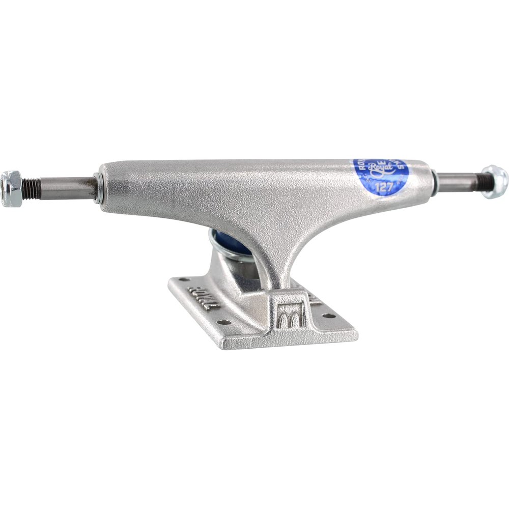 Universo Brands Royal Std 127mm Inverted Kingpin Raw Skateboard Trucks (Set of 2)
