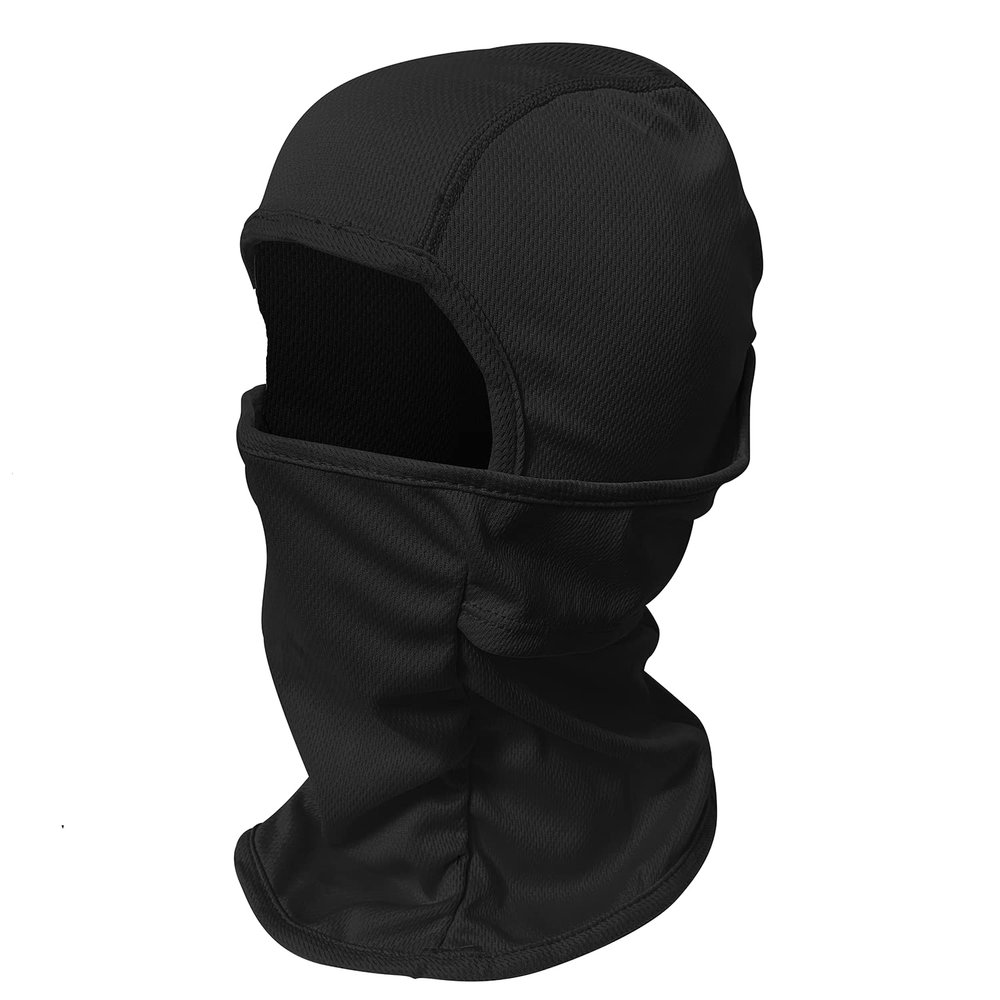 Balaclava Face Mask Multicolor Face Cover for Men Women Skiing Snowboarding Cycling Unisex Breathable Balaclavas (Black, 1)