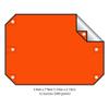 The Pathfinder School All Purpose Emergency Survival Blanket (Orange) view 2