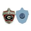Heritage Pewter 2021-2022 National Champions Georgia Bulldogs 2021-2022 National Champions Magnet | Intricately Crafted Metal Pewter view 1