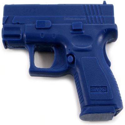 Bluegun - Firearm Training Simulator & Holster Molding Prop - for Springfield XD40 SUB-Compact (3in)