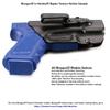 Bluegun - Firearm Training Simulator & Holster Molding Prop - for Springfield XD40 SUB-Compact (3in) view 4