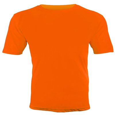 Epic Adult Cool Performance Dry-Fit Crew T-Shirt Jerseys Orange L