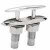 SUNOOM Pull Up Boat Cleats 316 Stainless Steel Hidden Flush Mount 6 Inch Retractable Boat Claet, Marine Cleat Pop Up Boat Cleats,Popup Cleat Yacht Marine Boat Dock Cleats Dock Boat Deck Cleat view 1