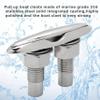 SUNOOM Pull Up Boat Cleats 316 Stainless Steel Hidden Flush Mount 6 Inch Retractable Boat Claet, Marine Cleat Pop Up Boat Cleats,Popup Cleat Yacht Marine Boat Dock Cleats Dock Boat Deck Cleat view 2