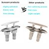 SUNOOM Pull Up Boat Cleats 316 Stainless Steel Hidden Flush Mount 6 Inch Retractable Boat Claet, Marine Cleat Pop Up Boat Cleats,Popup Cleat Yacht Marine Boat Dock Cleats Dock Boat Deck Cleat view 3
