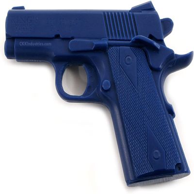 Bluegun - Firearm Training Simulator & Holster Molding Prop - for Springfield Micro Compact 1911 (3in)