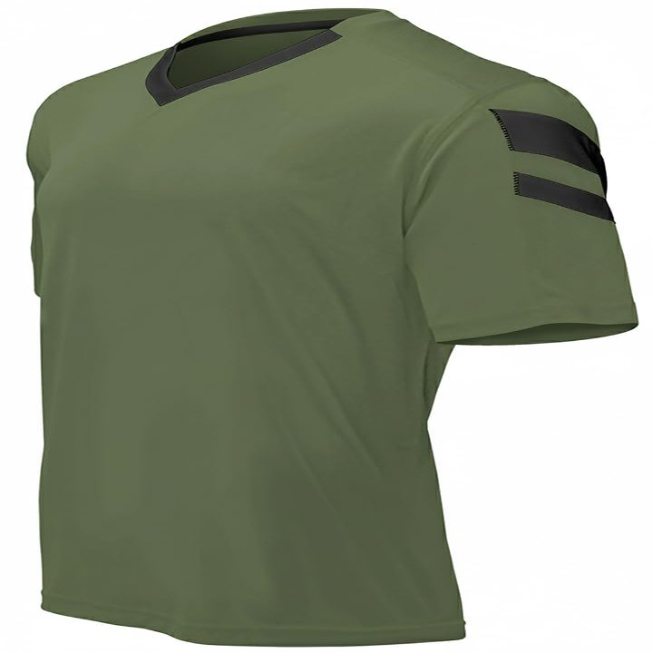 Epic Adult Munich V-Neck Green Soccer Jersey M
