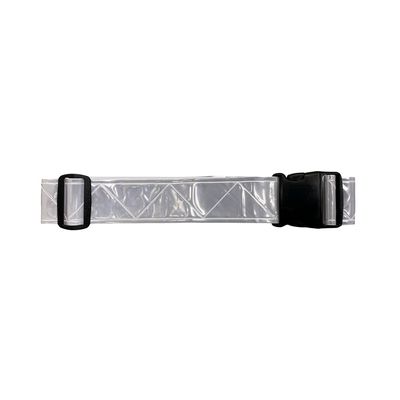 Stuart Promotional Products White Reflective Running Belt with High Visibility for Safety - Adjustable Reflective Belt for Running, Walking, Cycling - Lightweight, Comfortable Fit for Men & Women