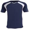Epic Adult Madrid V-Neck Blue/White Soccer Jersey L view 2