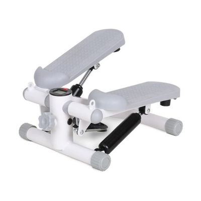 ALEAF 2 in 1 Stepper for Aerobic Exercise Loser Body Muscular Strength Reinforcement (Sand Gray)