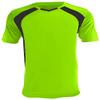 Epic Adult Madrid V-Neck Green/Black Soccer Jersey M view 2