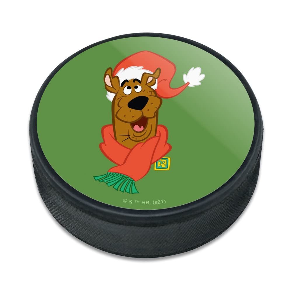 GRAPHICS & MORE A Scooby Christmas Ice Hockey Puck